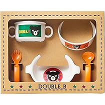 新品未使用✨mikihouse テーブルウェアセット ベビー食器セット Amazon.co.jp: [ミキハウス] テーブルウエアセット【ラッピング